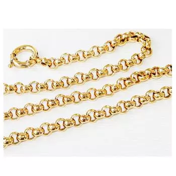 Les Trsors De Lily [R1871] - Позолоченное колье Maille Jaseron золотистый - 45 см 1 см