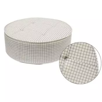 Les Trsors De Lily [R2411] - Круглый пуф Boho бежевый - 50x16 см