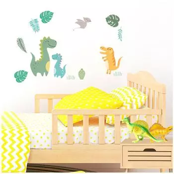 Les Trsors De Lily [R3415] - 3 листа наклеек Динозавры зеленые - 30x13 см зелёный