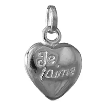 Les Trsors De Lily [R4129] - Серебряный кулон «Я люблю тебя» - 12x12 мм