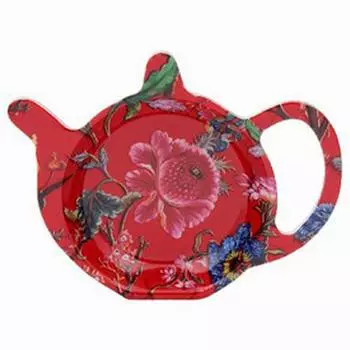 Les Trsors De Lily [R5043] - Подсумок William Morris Collection красный (Антина) - 12x9. 8 см