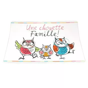 Les Trsors De Lily [R6521] - Салфетка Совы разноцветная - 43x28 см (Хорошая Семья! )