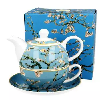 Les Trsors De Lily [R6668] - Фарфоровый пасьянс Винсент Ван Гог (миндальный цветок) - высота 13см