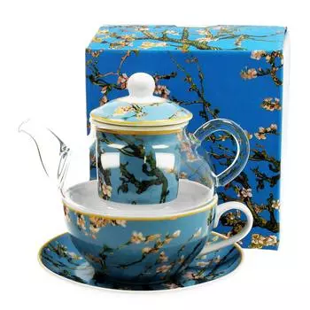 Les Trsors De Lily [R6669] - Фарфоровый стакан Solitaire Винсент Ван Гог (миндальный цветок) - 300 мл