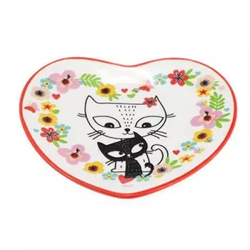 Les Trsors De Lily [R6760] - Держатель для сумок керамический Кошки разноцветный - 105x85 мм