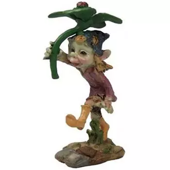 Les Trsors De Lily [R7073] - Статуэтка из смолы клевера Lucky Pixie - 9 см