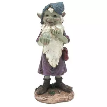 Les Trsors De Lily [R7087] - Статуэтка Pixie Merlin , хрустальный шар - 13 см