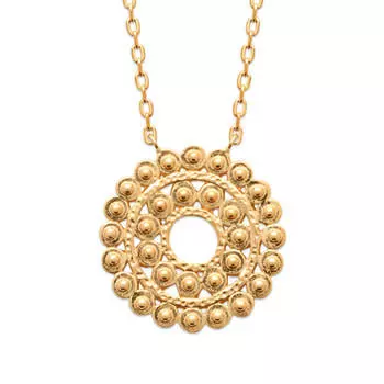 Les Trsors De Lily [R7720] - Позолоченное колье Клеопатра - 18 мм