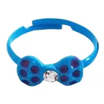 Les Trsors De Lily [R8408] - Детское кольцо Le Monde de Coralie синее. (романтический узел) - 12x6 мм