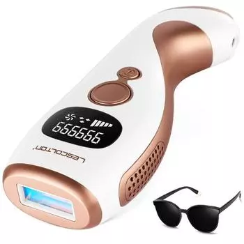 LESCOLTON IPL Hair Removal 999 999 Flash безболезненное лазерное устройство для удаления волос для мужчин и женщин - удаление волос на теле и лице, 1 шт.