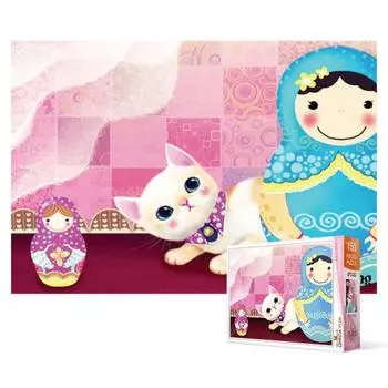 Lesha Coco - Excitement - 150 piece jigsaw puzzle, popular Korean puzzle
