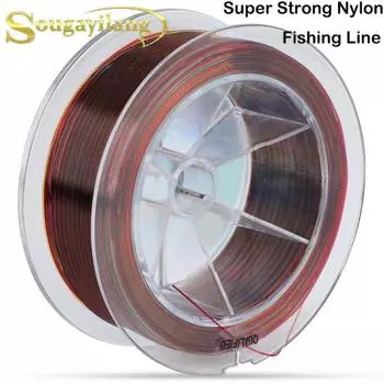 Леска 150 м, мощная и прочная плетеная леска, леска для ловли карпа, нейлоновая леска 0.23mm