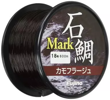 Леска Fujino Nylon Mark Ishidai Camouflage 600м 18 Угольно-металлический Нет. И-36