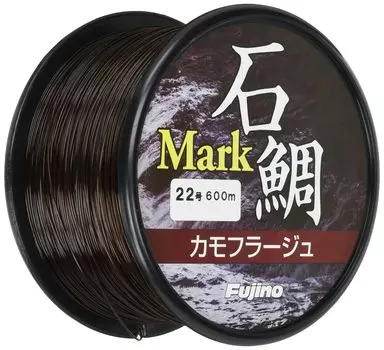 Леска Fujino Nylon Mark Ishidai Camouflage 600м 22 Угольно-металлический Нет. И-36