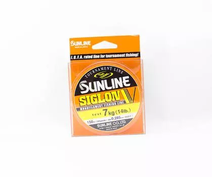 Леска монофильная Sunline Siglon V 150м 14lb диаметр 0.285мм (0482) чистый