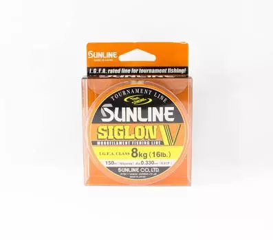 Леска монофильная Sunline Siglon V 150м 16lb диаметр 0.330мм (0505) чистый