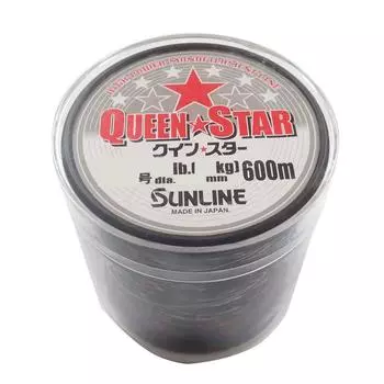 Леска нейлоновая SUNLINE Quinstar 600 м 35 дымчато-серый №. серый