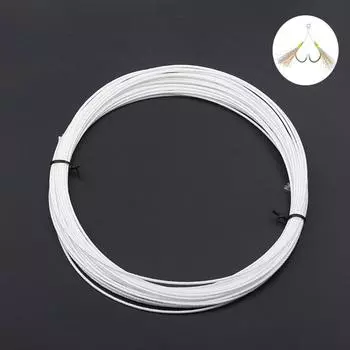 Леска рыболовная джиговая леска лидеры леска белая 200LB