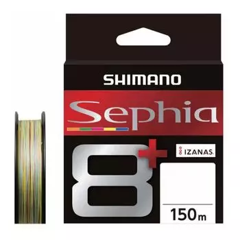 Леска SHIMANO PE SEPHIA 10м x 5 цветов 150м джиггинг 8+ 0.5 LD-E51T