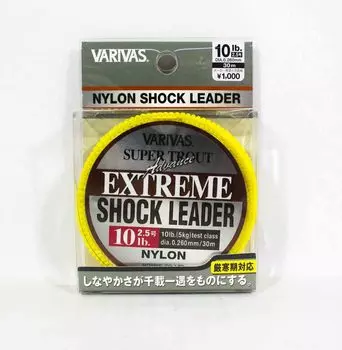 Леска Varivas Nylon Super Trout Advance Extreme Shock Leader 30 м 10 фунтов (2255)