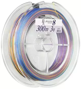 Леска YAMATOYO PE PE jigging 8 300 м 3 46 фунтов 8 штук 5 цветов Нет.