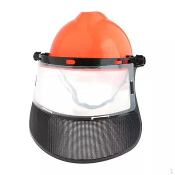 Лесная каска защитный щиток для лица профессиональная защита для горнодобывающей промышленности прополка с полной
