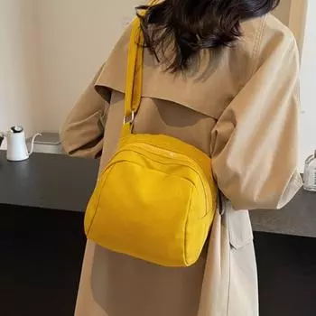 Лесная прочная нейлоновая наплечная диагональная мультикинетическая спортивная сумка простая молодежная сумка через плечо для женщин