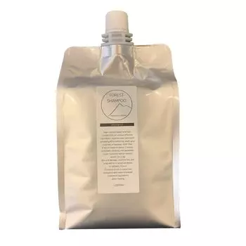 Лесной шампунь для поврежденных волос, сменная насадка 1000 мл