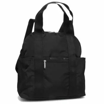 [LeSportsac] Рюкзак Double Trouble Tote Bag Backpack женский 2442 (1) 5982 ЧЕРНЫЙ [Предмет]