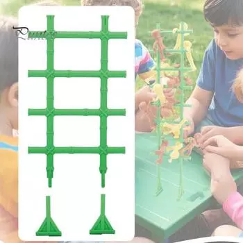 Лестница балансировка настольная игра многопользовательская интерактивная малыши мальчики девочки координация рук и глаз подъем по лестнице балансировка игрушка вызов 1 Set