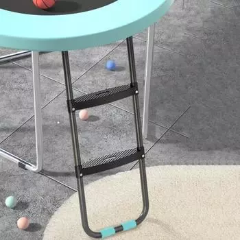 Лестница для батута с 2/3 ступеньками, высокая грузоподъемность, простая сборка, детский батут для улицы от 6 до 16 футов, лестница для скалолазания, аксессуары для батута L