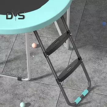 Лестница для батута с 2/3 ступеньками, высокая грузоподъемность, простая сборка, детский батут для улицы от 6 до 16 футов, лестница для скалолазания, аксессуары для батута L