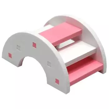 Лестница для хомяка, радужный мост, игрушки для домашних животных, пластиковые мосты, подвесные игрушки, крысы, маленькие животные, аксессуары для клеток, милые подарки для домашних животных, товары для животных чёрный