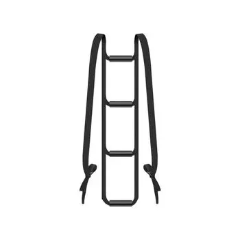 Лестница для кровати с ручкой для захвата, вспомогательная веревка для подъема, регулируемый ремень-лестница для кровати, помощник для кровати B