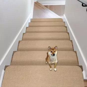 Лестница для лестницы 70 х 20 см Сделано в лестница присоска лестница уменьшает нагрузку на ноги и не защищает ступеньку лестница предотвращает предотвращает для бежевый