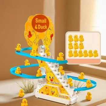 Лестница для подъема, Желтая лестница для подъема, Раздвижная горка, Электрическая дорожка, Детская игрушка One Size