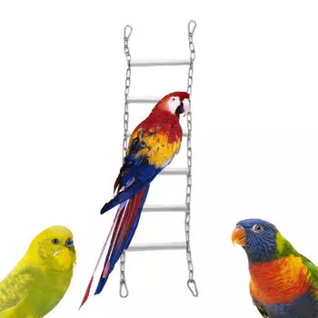 Лестница для птиц Мост Клетка Аксессуары Птичий игровой стенд Лазалки для синих птиц 15mm Standing Rod