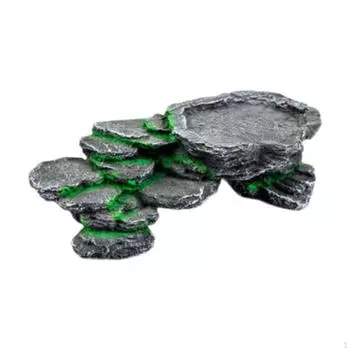 Лестница для рептилий, смоляное водное украшение, большая пещера, пандус для черепах, для отдыхающих лягушек