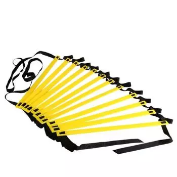 Лестница на гибкость, ловкость, нейлоновый ремень, лестница для прыжков, скоростная тренировка, фитнес-лестница, футбольная тренировка, энергетическая лестница