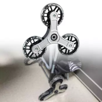 Лестничные подъемные треугольные колеса, прочные, простая установка, ролики для тележки для покупок, подъемник 2 PieceS