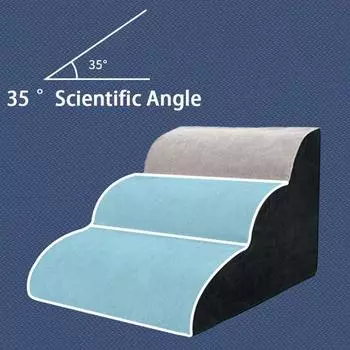 Лестницы для маленьких домашних собак, съемные, губчатые, многофункциональные, противоскользящие, мягкие, для щенков, аксессуары для собак