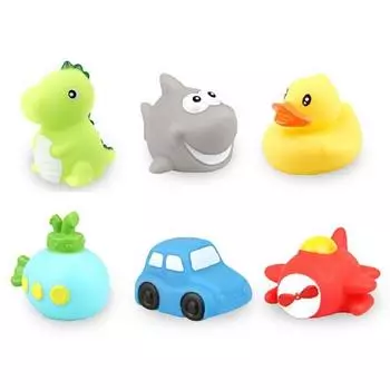 Let s Toy LED Bath Play C + D Set, корейские игрушки для ванной