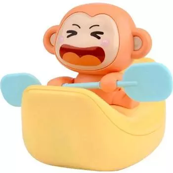 Игрушка для ванны Let s Toy Monkey Banana Boat, корейские игрушки для ванны