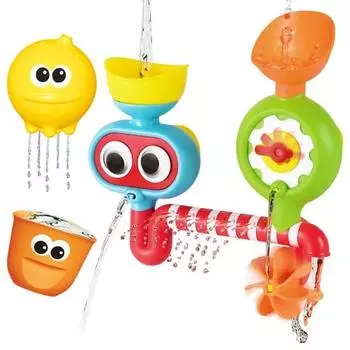 Let s Toy Round and Round Toddler Bath Play Toy Diver, корейские игрушки для ванны