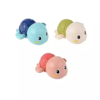 Let s Toy Swimming Turtles Three Musketeers Toddler Bath Play Toy Set, Korean Bath Toys