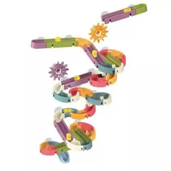 Let s Toy Водная горка Водная игра Игрушка-рельсовая дорожка 66p, Корейские игрушки для ванной