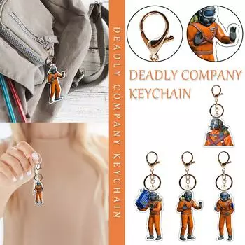 Летальный брелок для игр, периферийный кулон, брелок, декоративная школьная сумка One Size