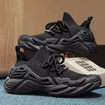 Летающая тканая обувь мужская универсальная обувь-носки летняя мужская обувь спортивная и для отдыха модная обувь для молодых и молодых студентов 39