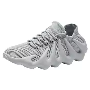 Летающие плетеные кроссовки Octopus Casual, модная обувь для пар, дышащие носки Volcanic, мужская обувь 39