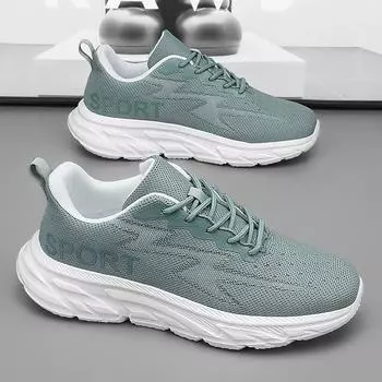 Летающие плетеные мужские кроссовки, летние дышащие сетчатые кроссовки для бега, мужские и подростковые, модные брендовые, универсальные, для отдыха и путешествий, папины туфли 39